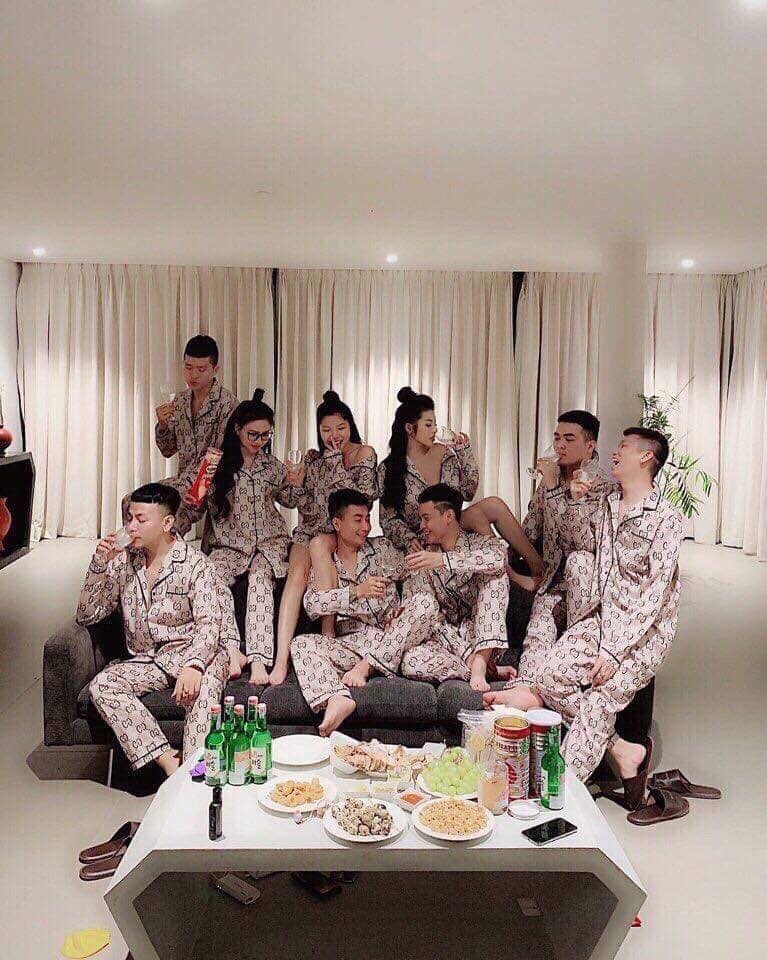Bộ ngủ Pijama ggucci vải cao cấp