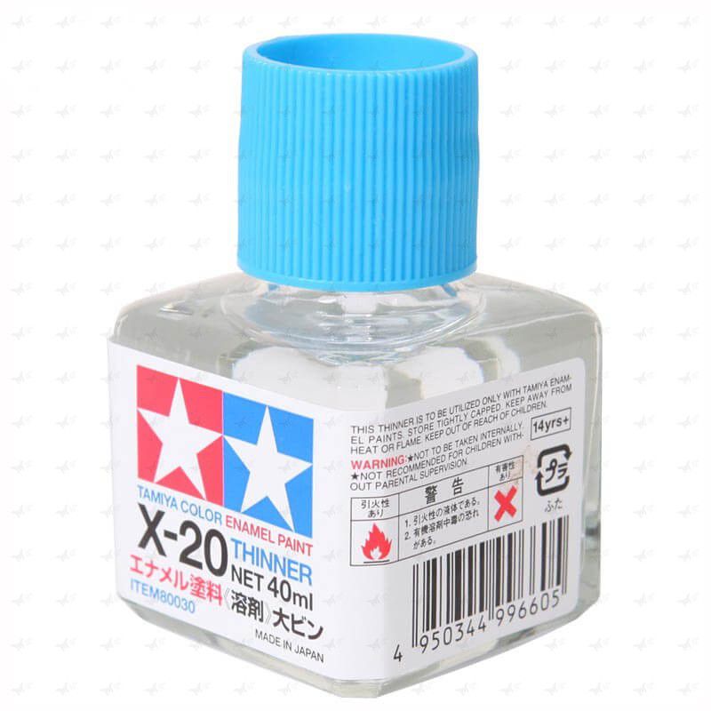 [7-11/12 VOUCHER 8%]Dung Môi pha sơn Tamiya Enamel X-20 Enamel Paint 40ml gốc enamel – Dung dịch [TAM] [SMH]