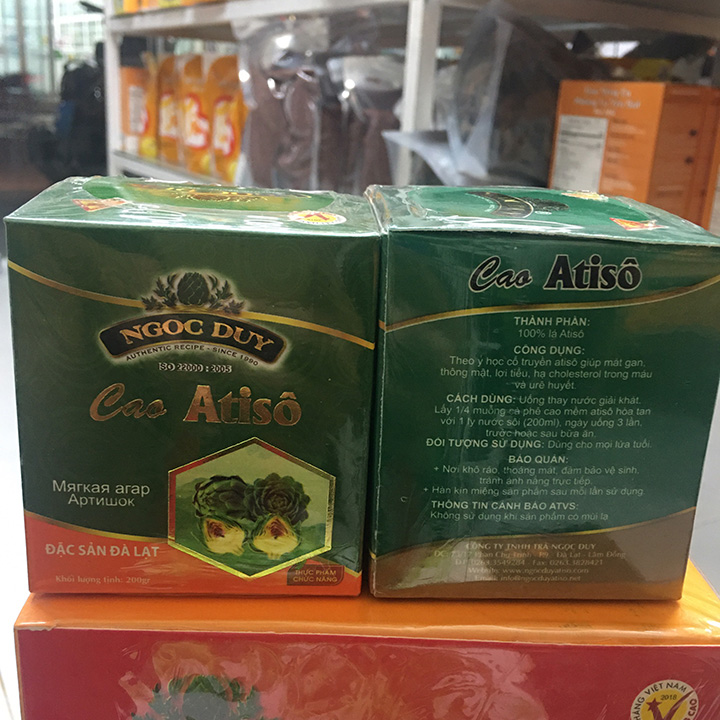 Cao Atiso Mềm ngọt hủ 200gr -Ngọc Duy