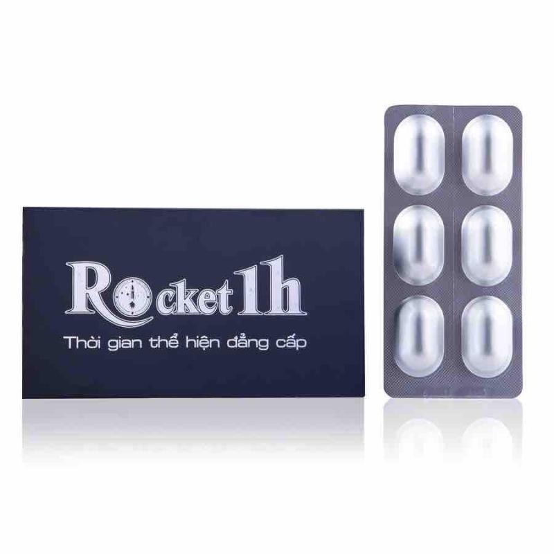 2 viên rocket 1h hỗ trợ tình dục nam (Có che tên sản phẩm) tốt nhất