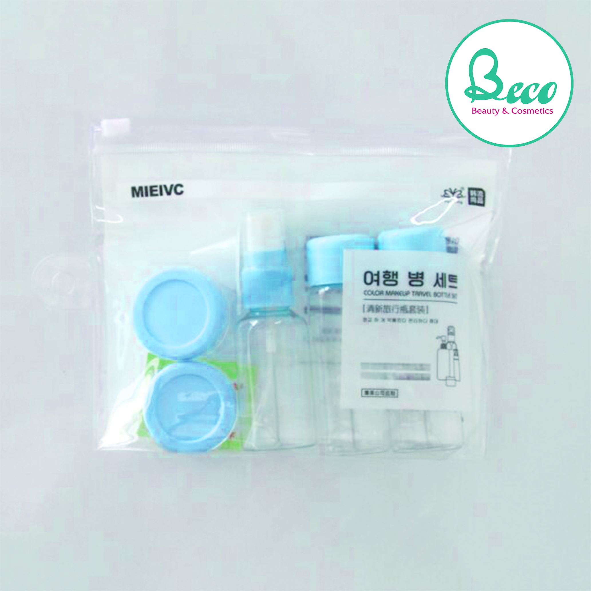 Bộ Chiết Mỹ Phẩm 7 Món Mini Hàn Quốc Tiện Dụng