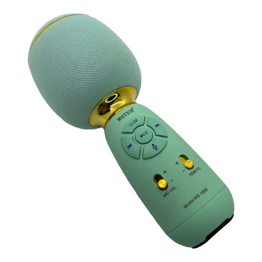 [HÀNG TỐT] MICRO KARAOKE BLUETOOTH CHO ĐIỆN THOẠI,MICRO KARAOKE BLUETOOTH,MICRO KARAOKE 3IN1 WSTER WS-1885,MICRO CẦM TAY KHÔNG DÂY,MIC HÁT KARAOKE MINI HÁT- BẢO HÀNH 12 THÁNG