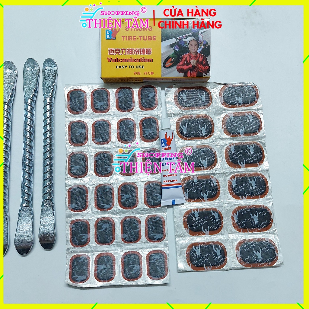 Bộ Vá Ruột - Săm Xe Máy Xe Đạp 5 Món (Lưỡi Cưa)