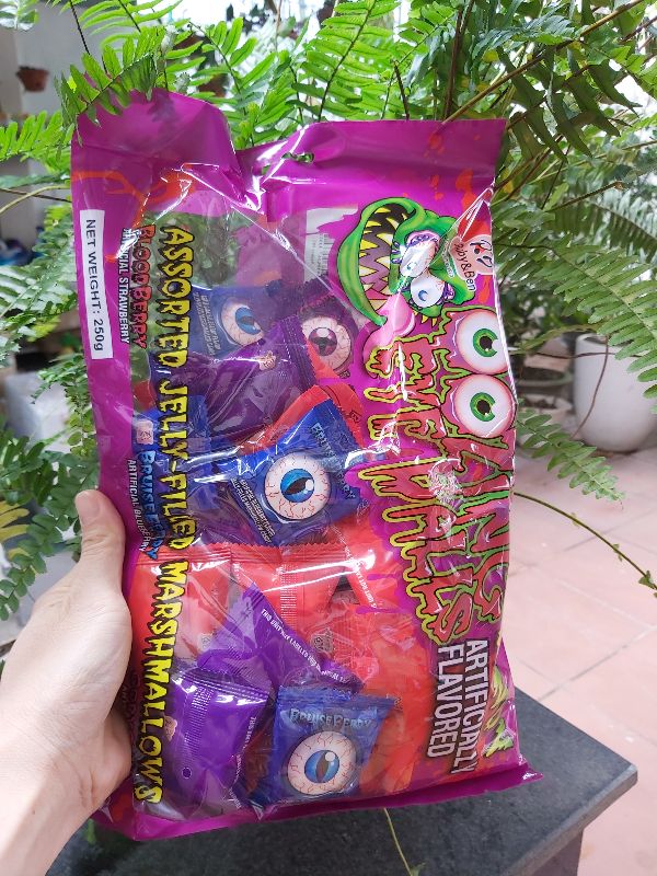 Kẹo Dẻo Con Mắt MARSHMALLOW OOZING EYE BALLS CANDY 250 gram
