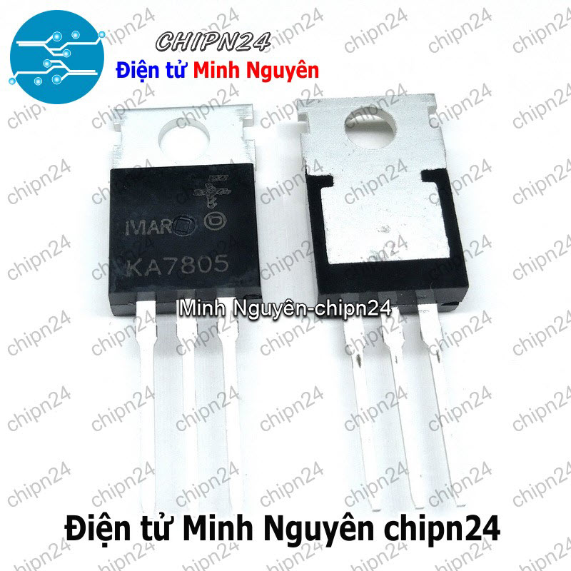 [3 con] (DIP) IC KA7805 TO-220 (IC Nguồn 5V) - HH000328