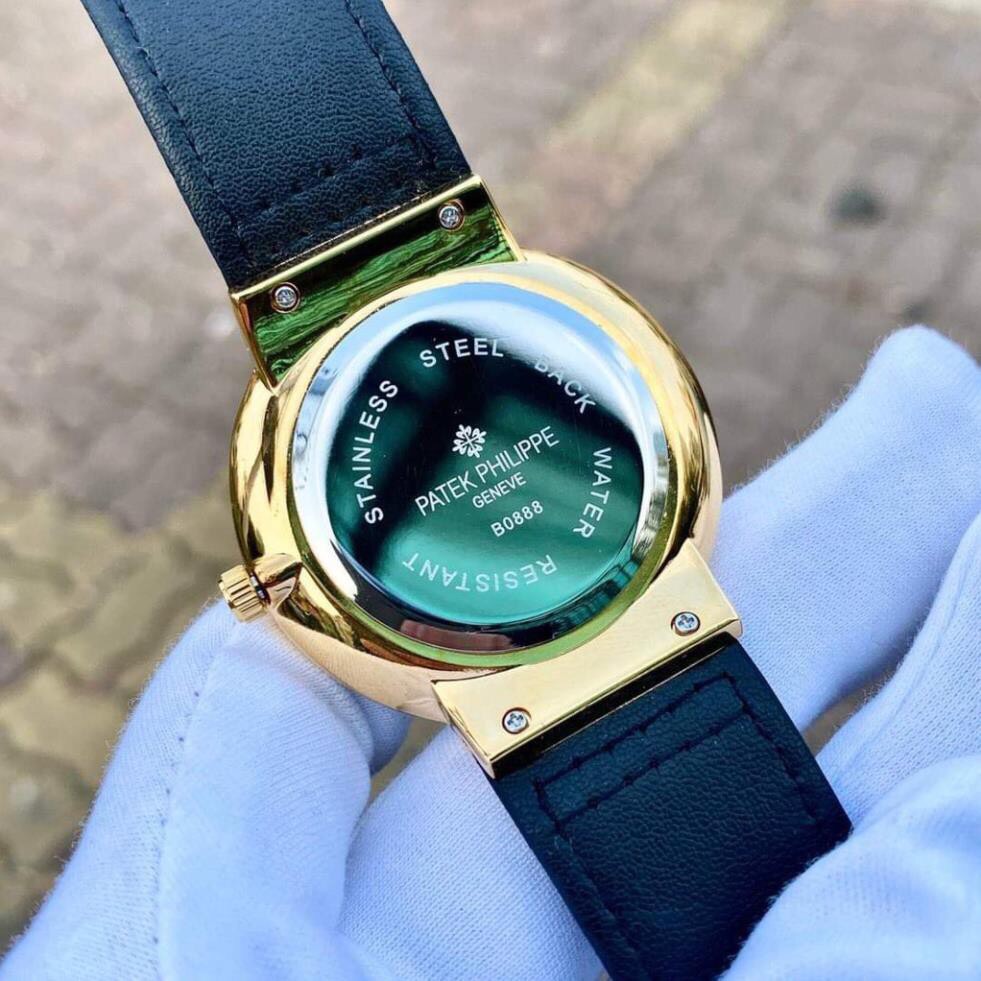 Đồng hồ nam Patek dây da sang trọng đẳng cấp