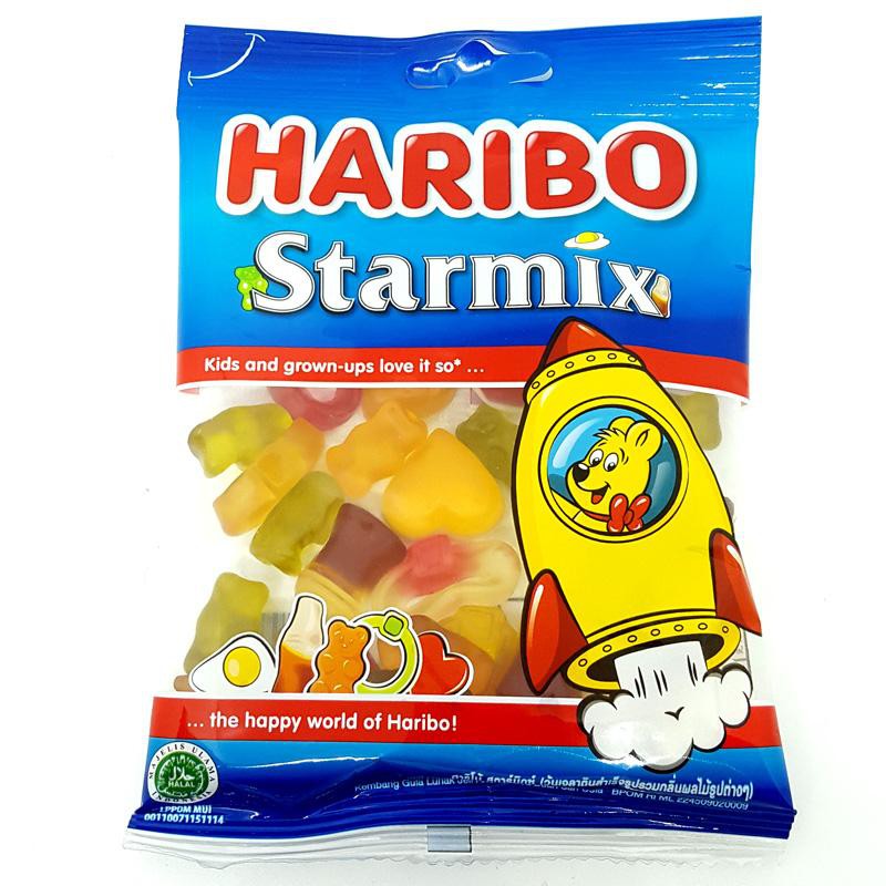 [Siêu thị WinMart] - Kẹo dẻo Haribo Star mix gói 160g