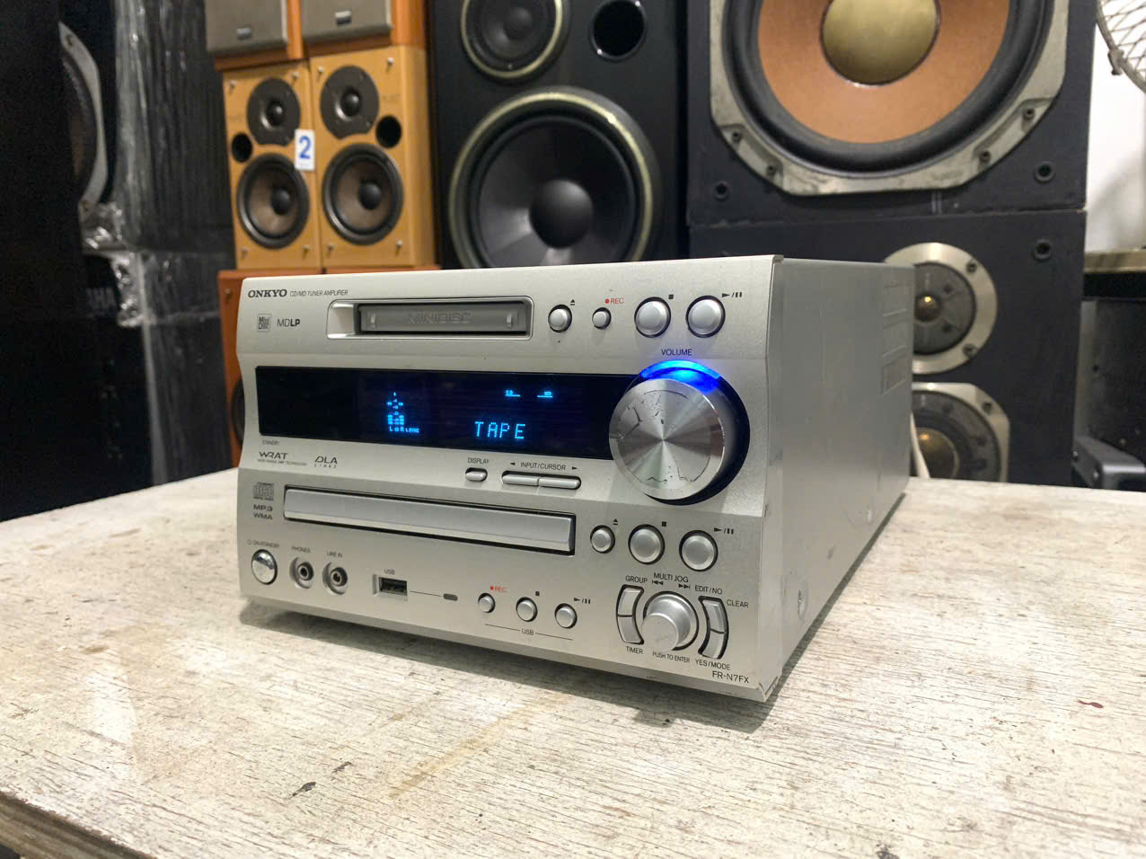 Bán Cục Dàn Amply Onkyo FR - V3 hát tốt giải mã không cần mồi cực