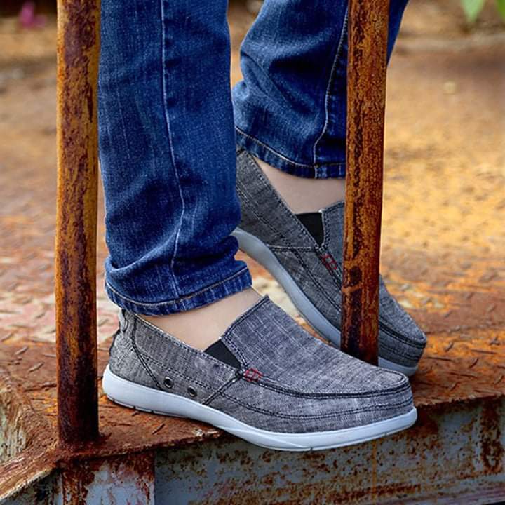 GIÀY CROSS NAM WALU CHAMBRAY MÀU KAKI ĐEN