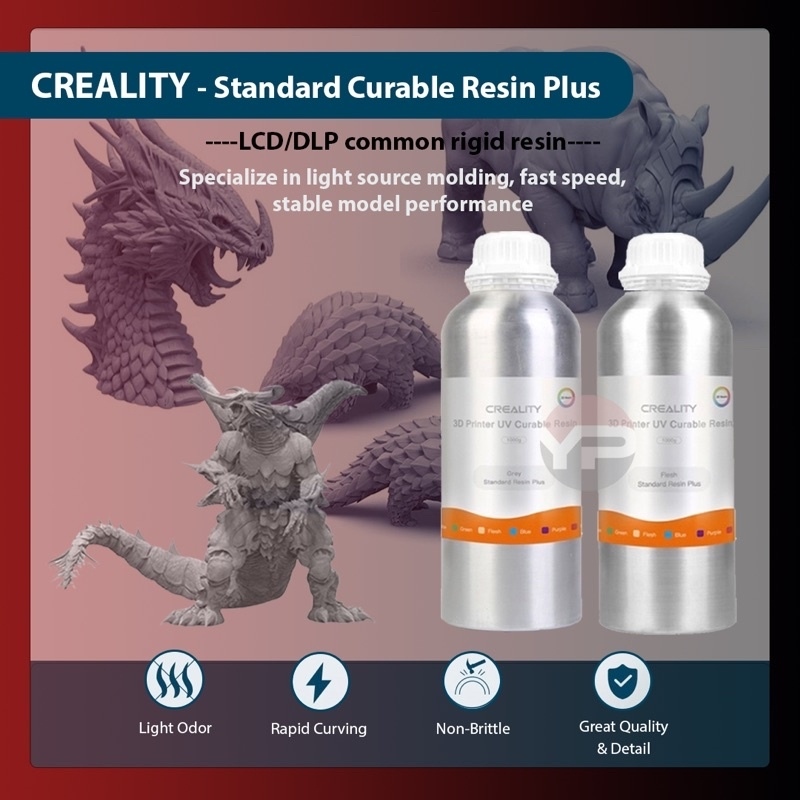 ∋卐◆  [CREAILY - 1000ml Nhựa in 3D Resin Độ bền cao] - Creality Standard Curable Resin Plus