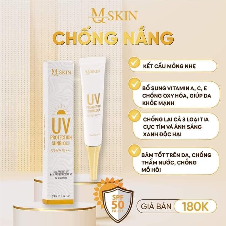 [HÓT CHÍNH HÃNG] COMBO KEM FACE CỐT NÁM SÂM VÀNG MQ SKIN