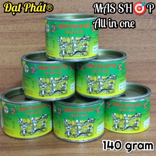 Keo bẫy chuột / keo dán chuột đạt phát - hũ 140g / có thể dùng để bẫy côn trùng & chim chóc