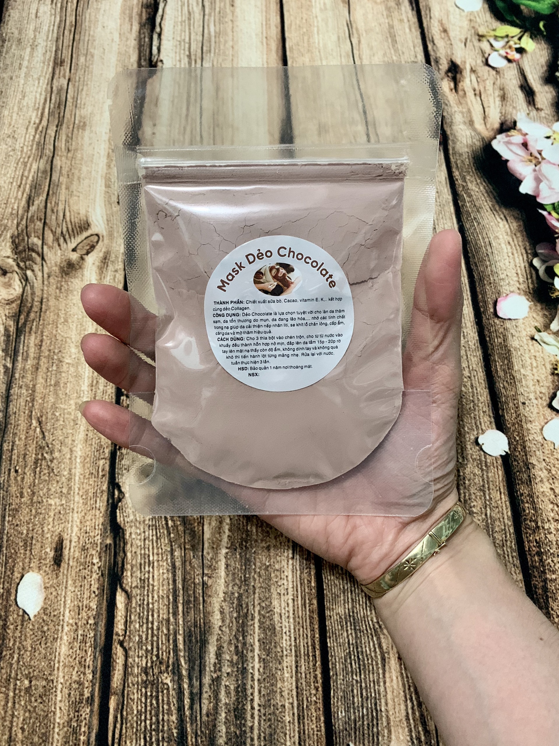[HCM]Mask Dẻo Chocolate (Socola) - Dưỡng da & Chống lão hóa