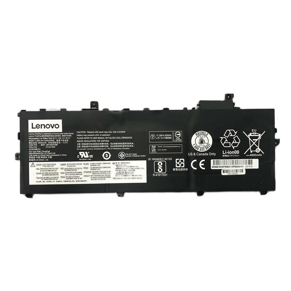 Pin laptop lenovo x1 carbon gen 5 01av429 01av430 01av431 01av494 battery 57wh