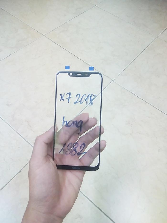 Thay màn hình Mặt kính nokia 8.1, nokia X7 2018