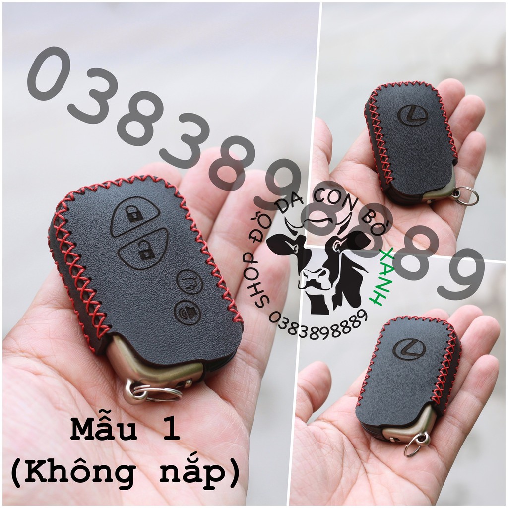 Bao Da Chìa Khoá Lexus Handmade Da (Lexus Rx, Gx, Lx, Es...) 001
