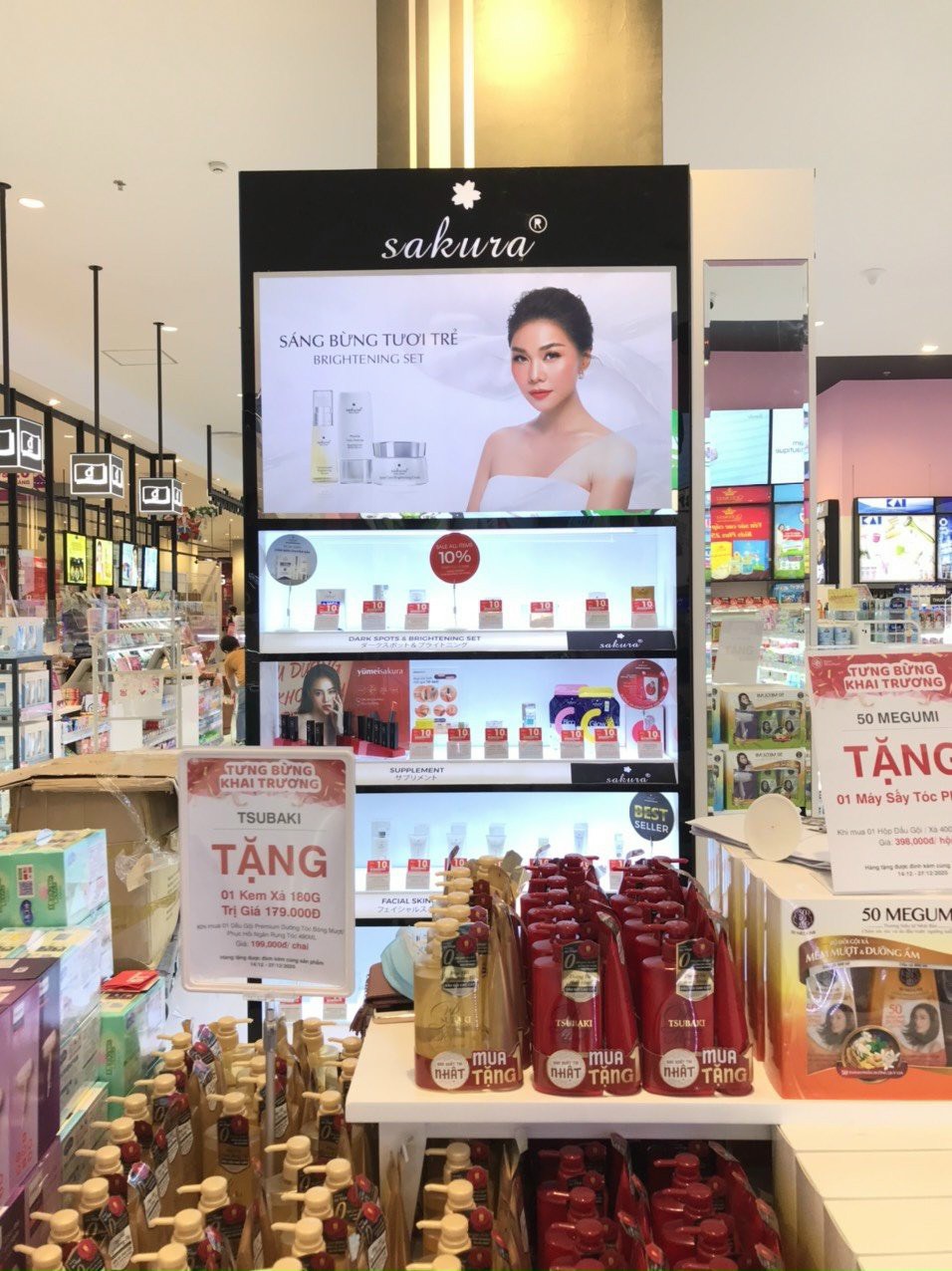 [HCM][Chính Hãng] Son môi yumeisakura collagen khoá màu căng mọng