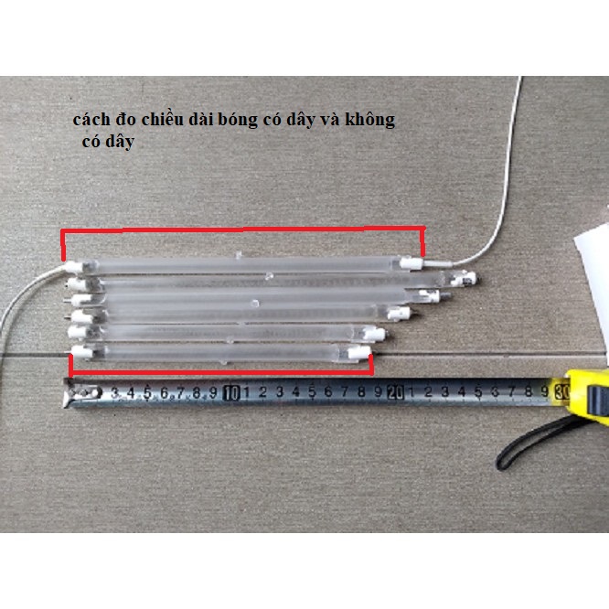 Heating Fan Light Bulb Is 18cm Long