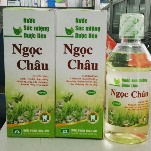 NƯỚC SÚC MIỆNG DƯỢC LIỆU NGỌC CHÂU