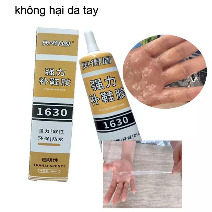 Keo Dán Giày Trong Suốt Aodegu 1630 Siêu Dính 60ml