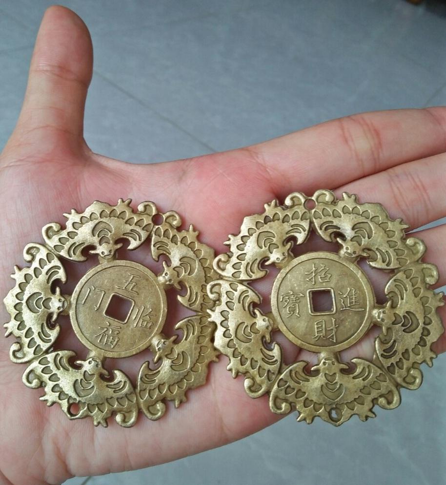 Set 2 Đồng Xu Ngũ Phúc Lâm Môn