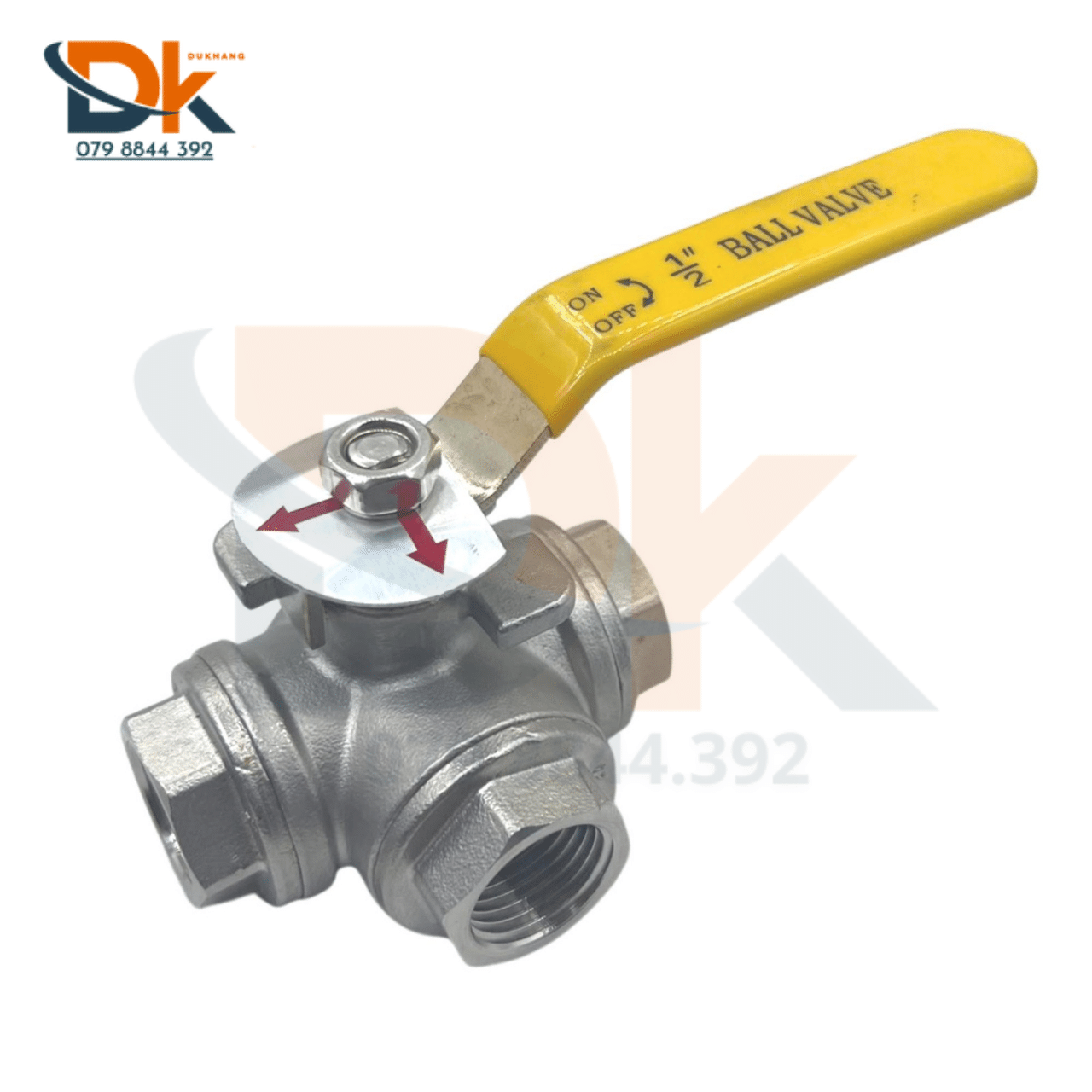 Van bi 3 ngã inox 304