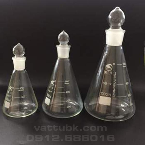 Bình tam giác có nút nhám 500ml