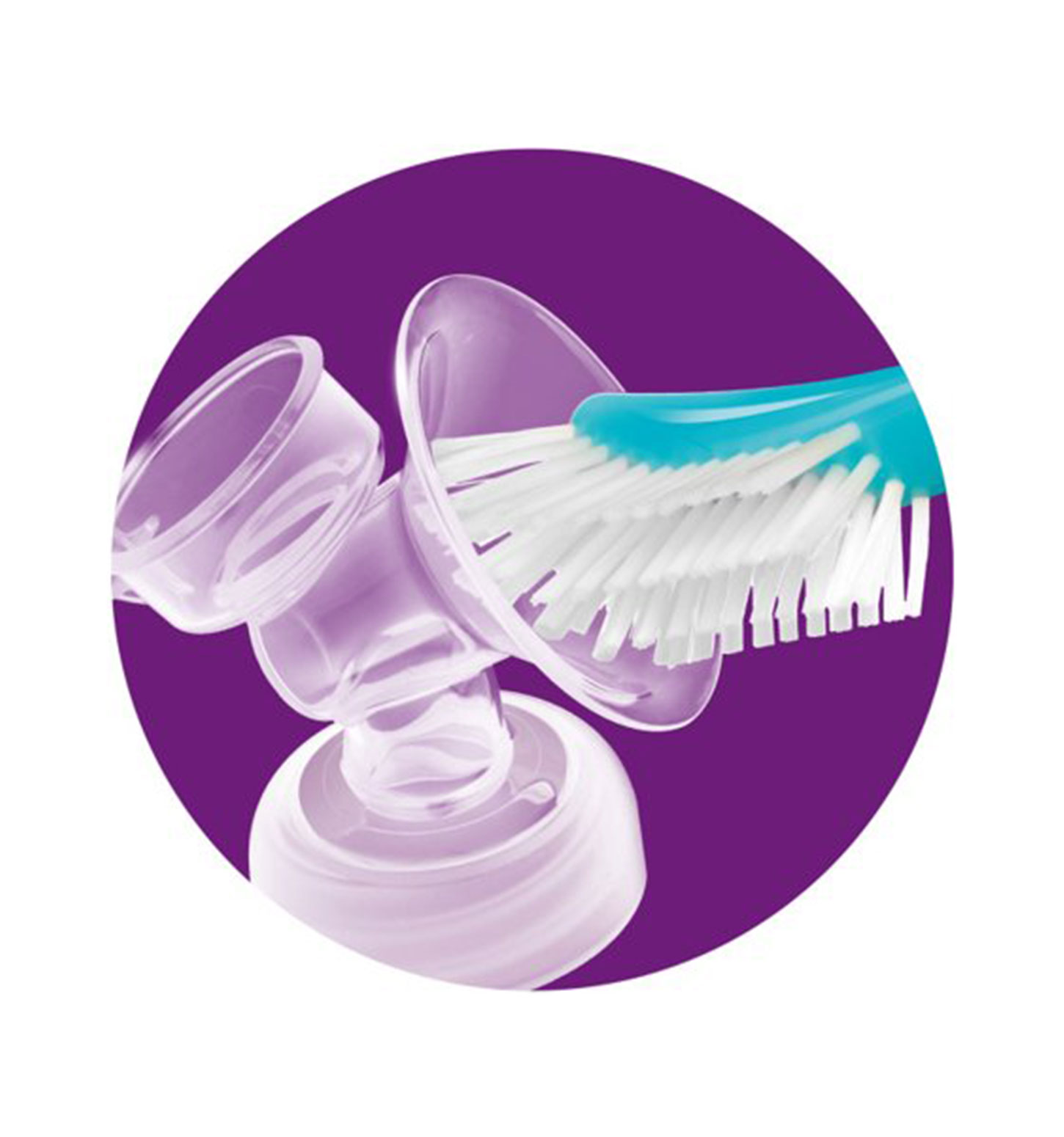 Cọ Rửa Bình Sữa Philips Avent - Hàng Chính Hãng