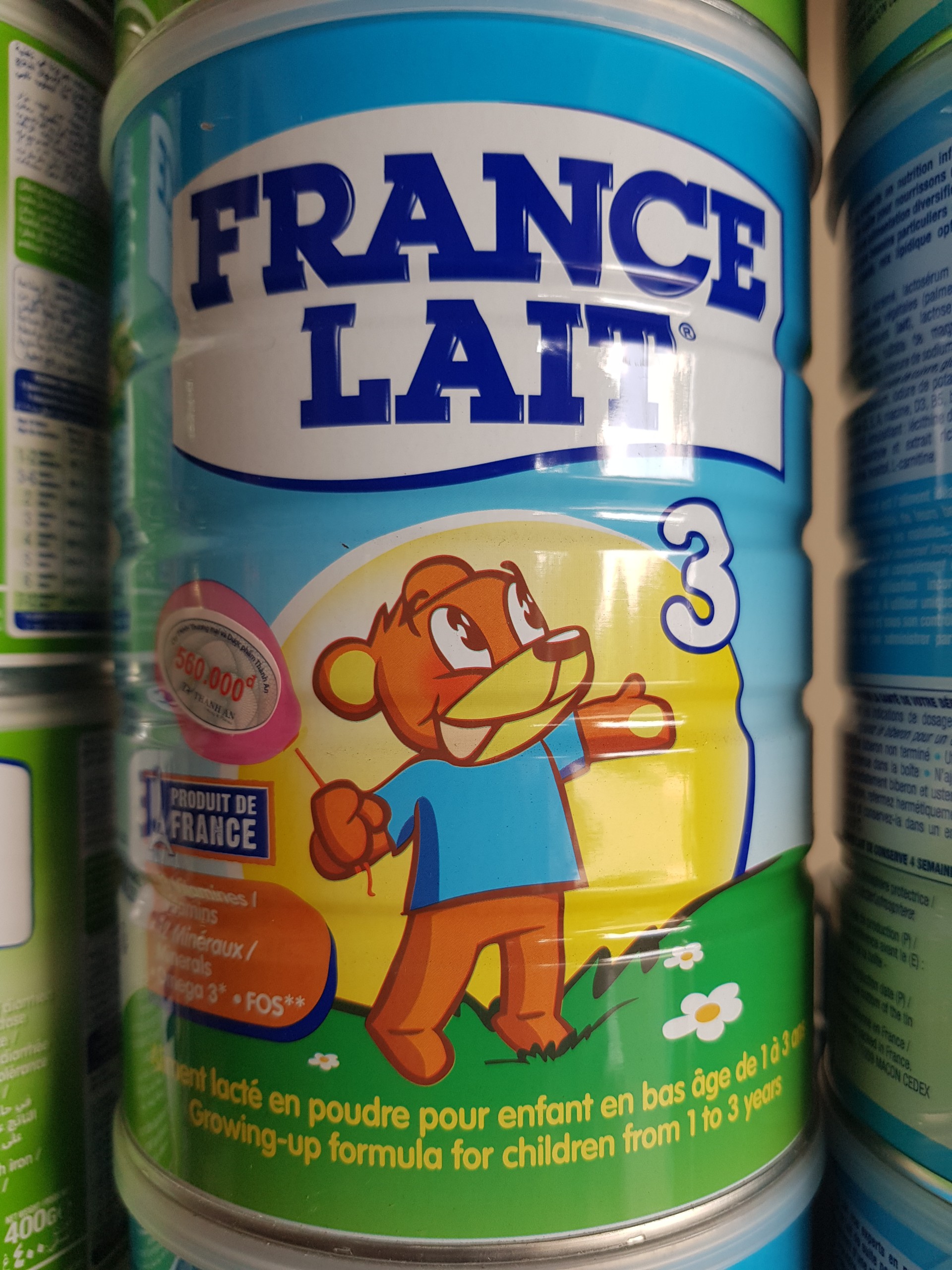 Sữa bột France Lait 3 900G