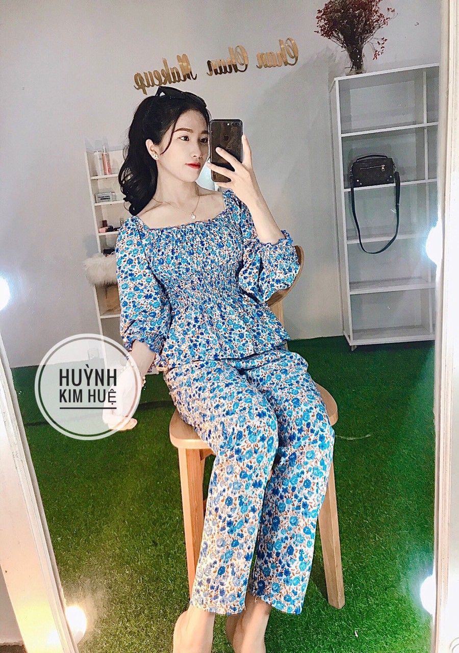 Set đồ bộ vải voan loại 1