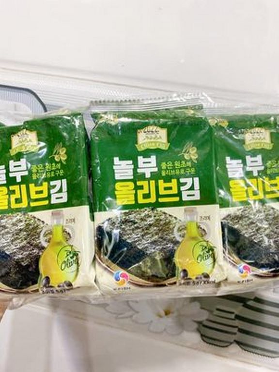 Rong Biển Hàn Quốc Olive Oil 3 Gói