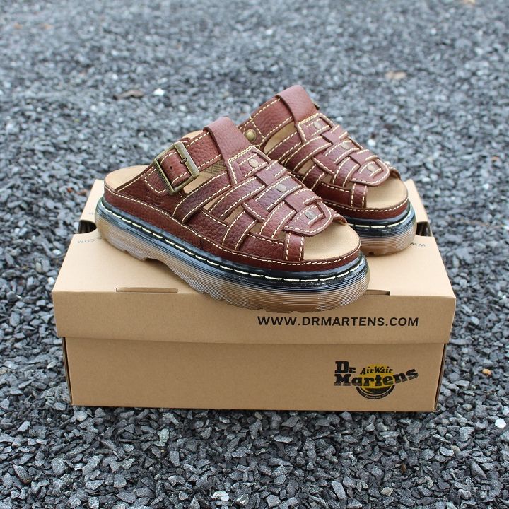Dép Dr Martens 2018 ThaiLan Da Bò cao cấp