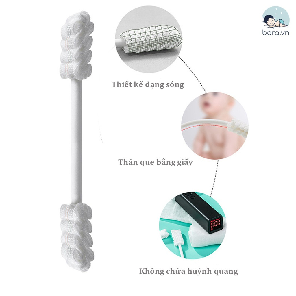 Hộp 30 Que rơ lưỡi V-cool (MẪU 1 ĐẦU)