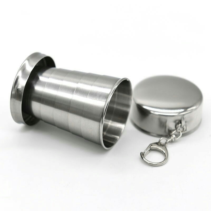 Cốc Xếp Du Lịch Inox 304