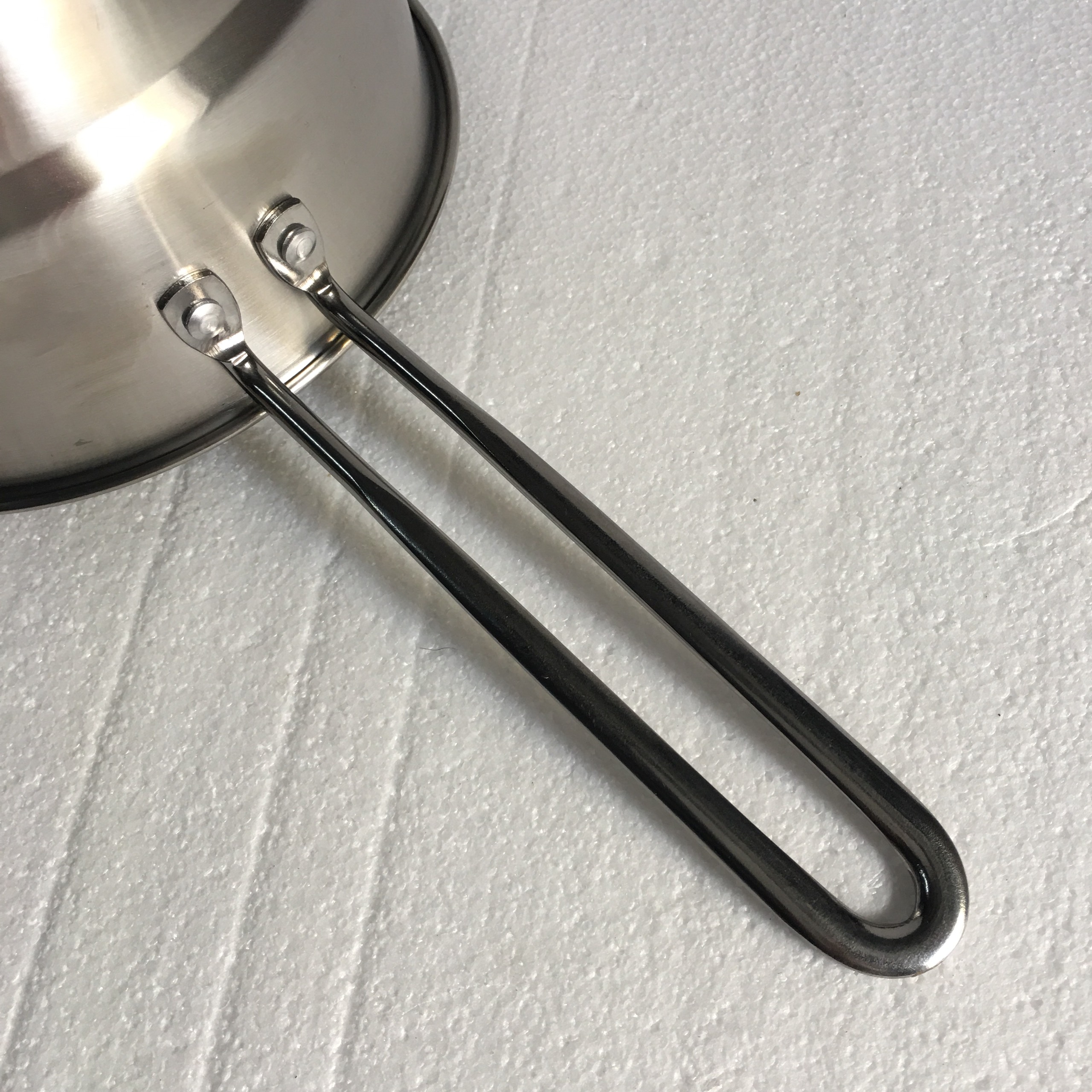 Quánh Inox 2 đáy. Size 14cm-16cm-18cm.