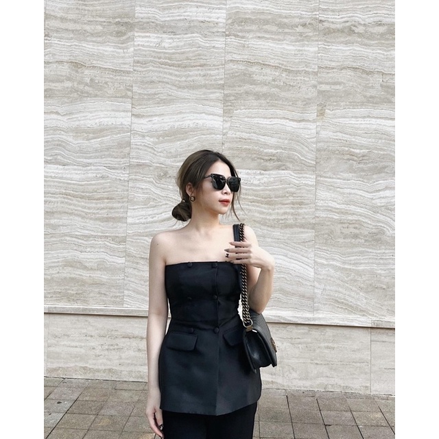 Lady Suit Top - Áo cúp ngang form Suit CEEME