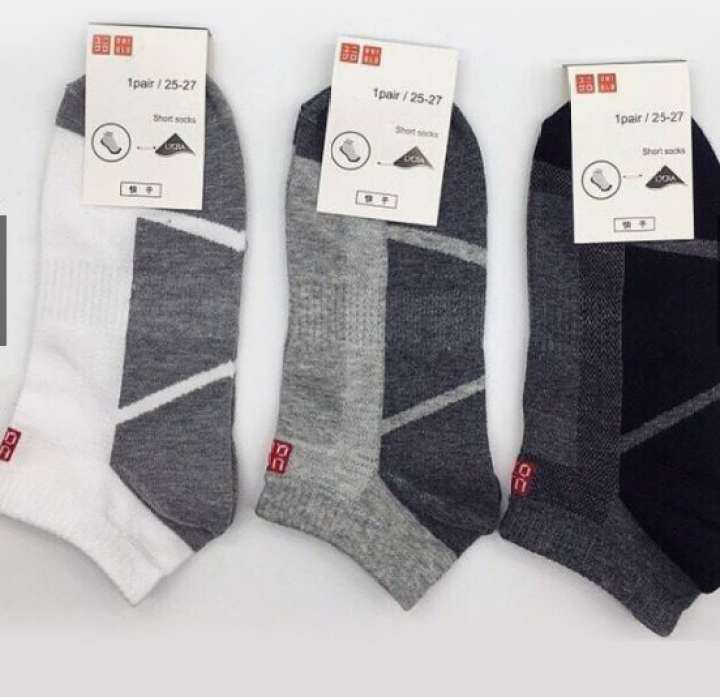 Set 5 Đôi Tất Chân Nam Uniqlo Ngắn Cổ Xuất Nhật – Kháng Khuẩn, Khử Mùi – Chất Liệu Siêu Co Dãn, Thoáng Khí, Thông Hơi – No Brand ,SKU : 1518202942_VNAMZ-6371207205 >>>🇻🇳 Top1Vietnam 🛒>>> lazada.vn 🇻🇳🇻🇳🇻🇳🛒🛍🛒