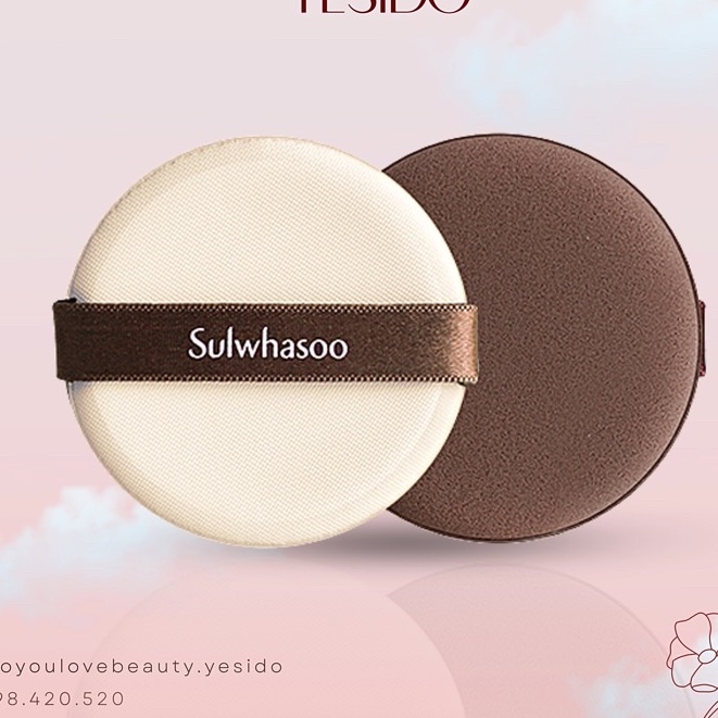 Bông đánh phấn ướt OHUI Cushion cao cấp của
