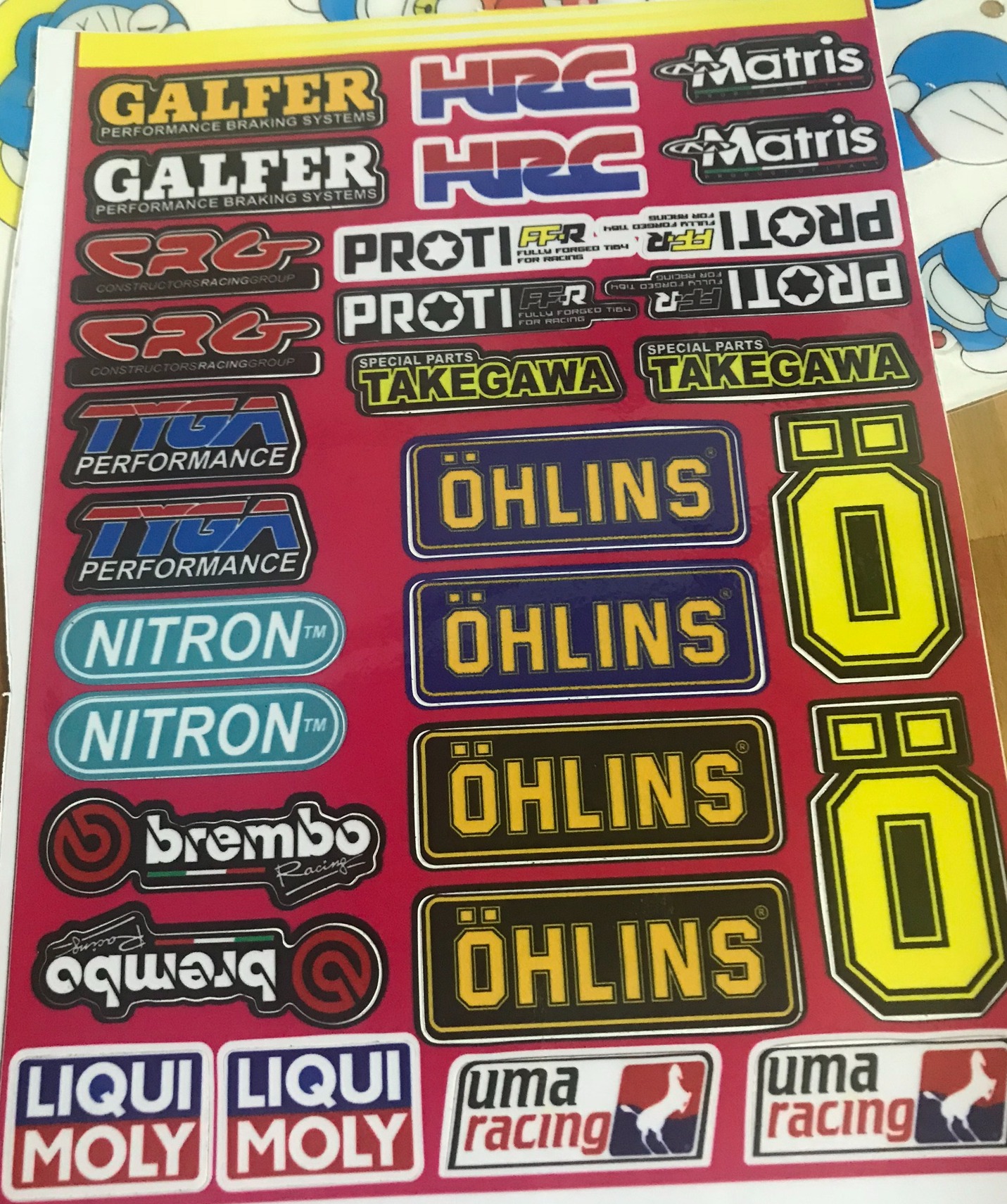 Bảng Tem Logo Giá Rẻ - Tem 3 Lớp - Không Bay Màu - Ver 16