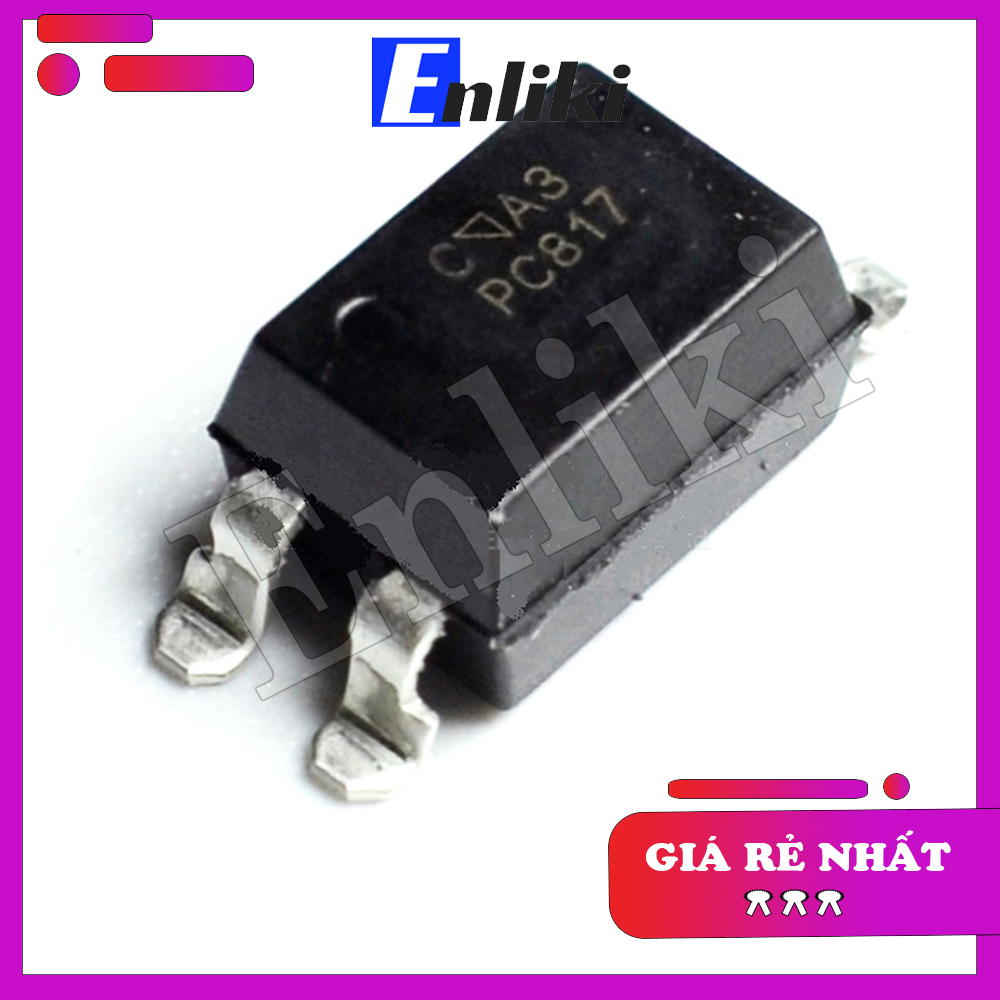 PC817 IC 14 chân dán SOP4 Opto Quang