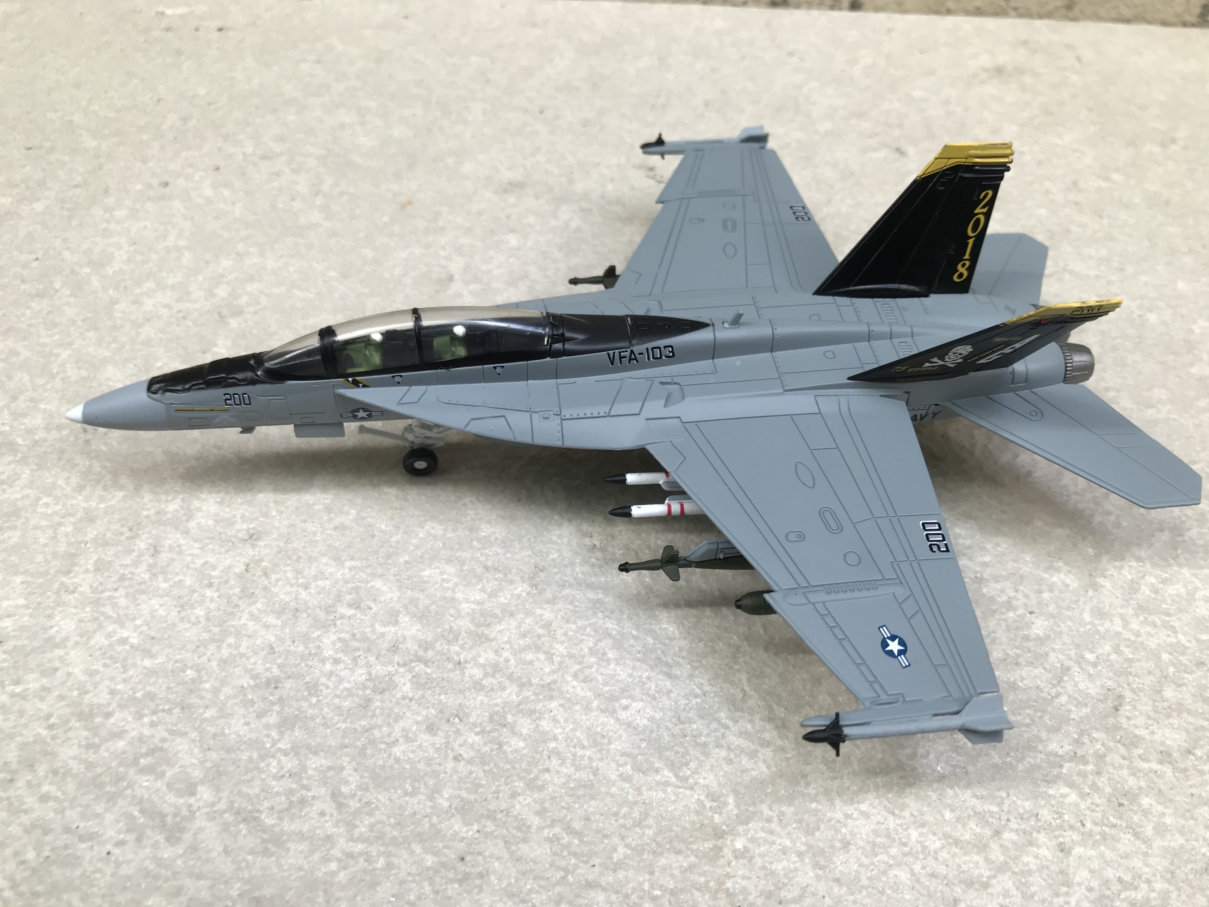 [HCM]Mô hình Máy bay F-18F/A Super Hornet - 1:100