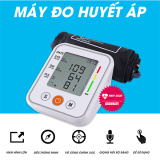 [HCM]Máy Đo Huyết Áp Nhật Bản Loại Tốt - MÁY ĐO HUYẾT ÁP ARM STYLE - Máy đo huyết áp nhịp tim tự động chuẩn xác 100- - Tự động bơm và xả thông minh - Dành Cho Người Cao Tuổi thumbnail