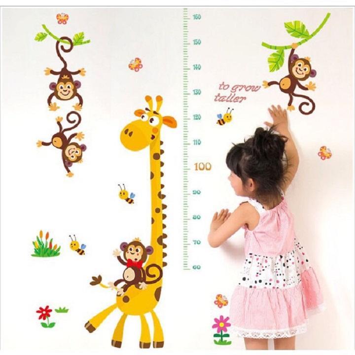[HCM]Decal đo chiều cao cho bé