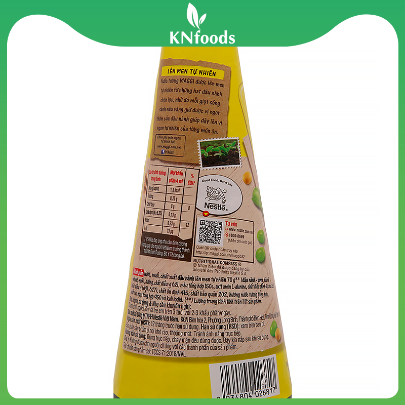 Nước tương đậu nành Maggi chai 700ml