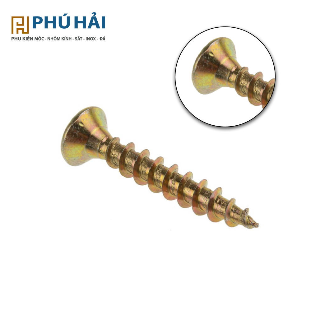 Vít vàng rồng nhiều kích thước (bịch)