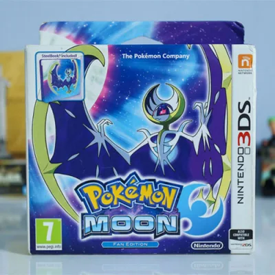 Băng Game 3DS Pokemon Moon Fan Edition - Game Pokemon dành cho dân sưu tầm