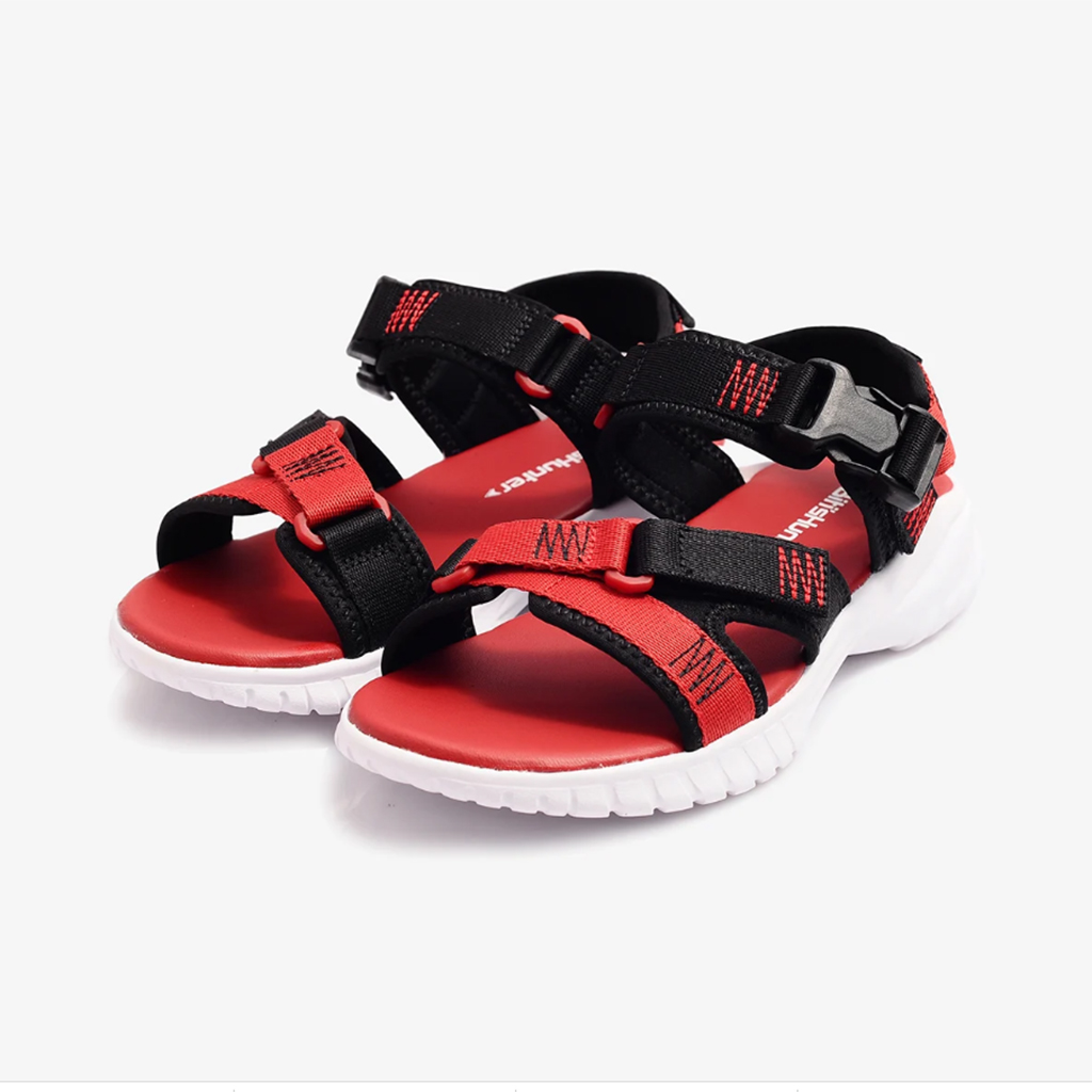 SANDAL THỂ THAO BITIS HUNTER DEWH006-ĐEN ĐỎ