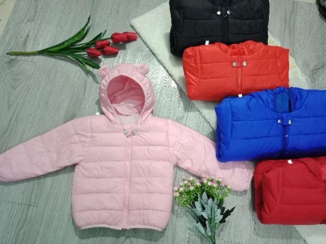 Áo phao tai gấu (Made in Việt Nam) cho bé