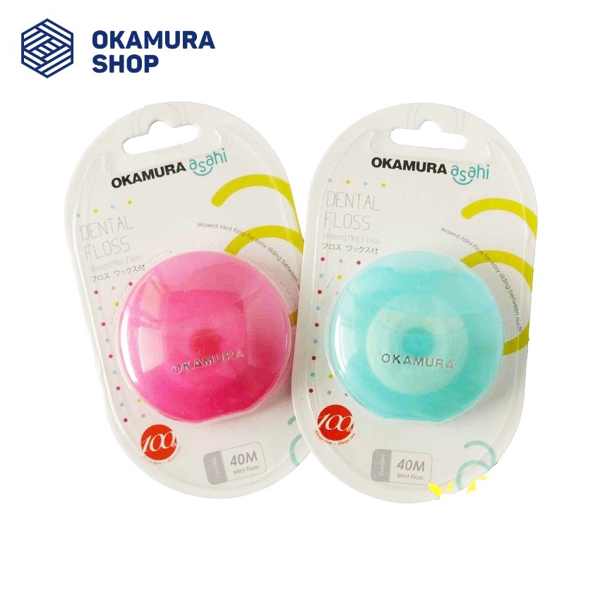 [HCM]Okamura - Cuộn chỉ nha khoa chất lượng Nhật Bản (Cuộn 40m/45m)