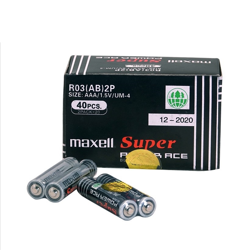 Pin AAA Maxell 1 vĩ 4 viên ( Hàng chính hãng )